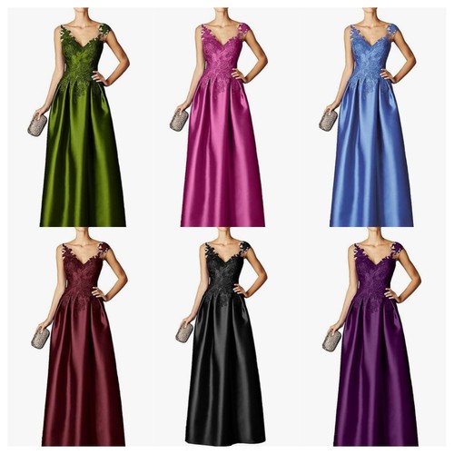 Damen satin spitze - damen,