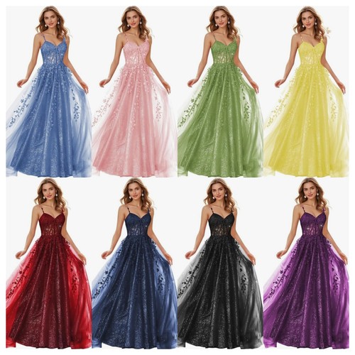 Neu damen ballkleider lang - ballkleider,