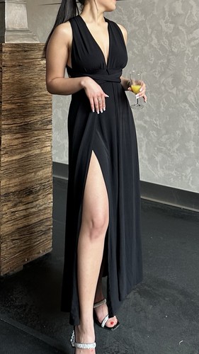 Damen maxikleid multiway - im,