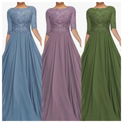 Abendkleid perlen brautjungfer - abendkleid,