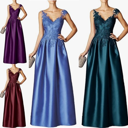 Damen satin spitze - damen,